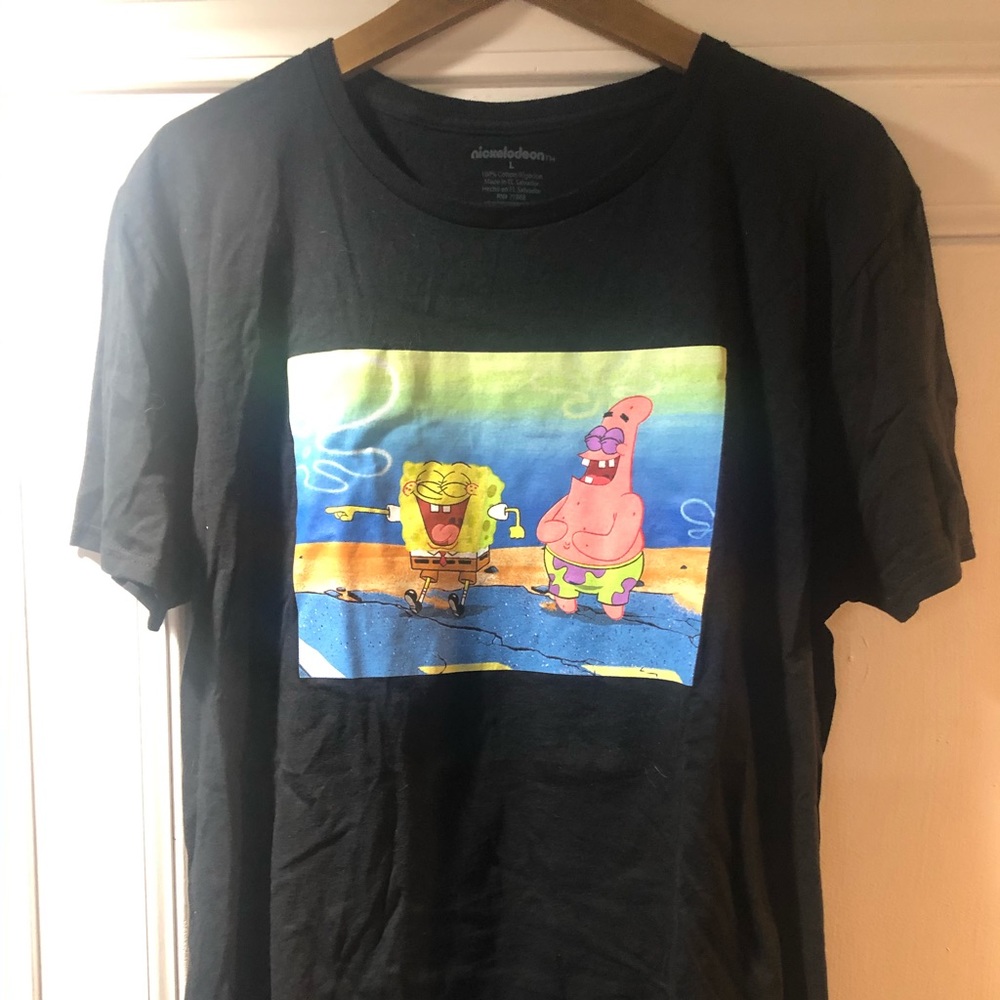 Sponge bob the movie graphic T-shirt